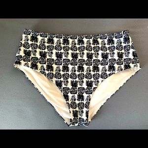 High waisted bikini bottoms